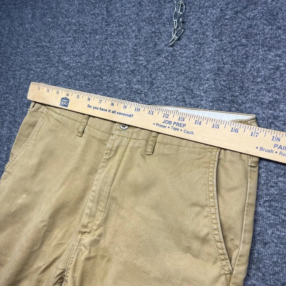 Levi Strauss Pants Mens‎ 32x32 Fits 34x31 Tan Chino Khaki Stretch Twill Trousers